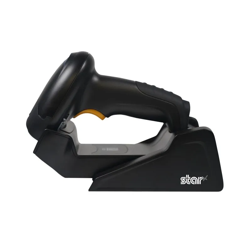 The BSH-32B wireless Bluetooth handheld barcode scanner from Star Micronics.