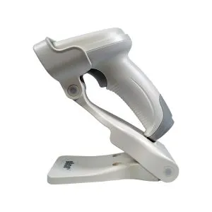 The BSH-20B wireless Bluetooth handheld barcode scanner by Star Micronics.