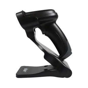 The BSH-20B wireless Bluetooth handheld barcode scanner by Star Micronics.